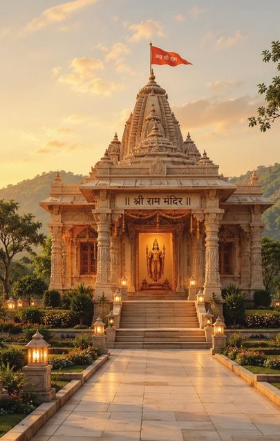 Shri Ram Mandir Temple Within Serene Valley Township